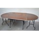 Table ovale 270/150 cm