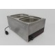 Bain marie 220V  2 bacs