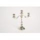 Chandelier 3 branches argent 35cm