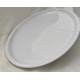 Plat melamine ovale 