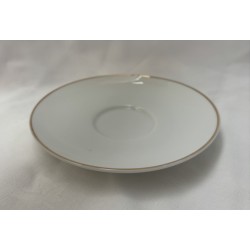 Sous-tasse dorée