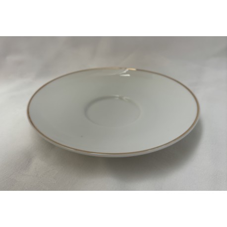 Sous-tasse dorée
