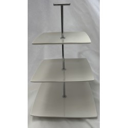 Présentoir 3 E  porcelaine 