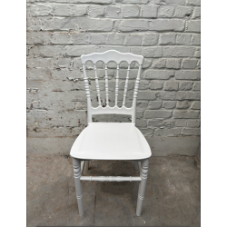 Chaise Napoléon blanche 