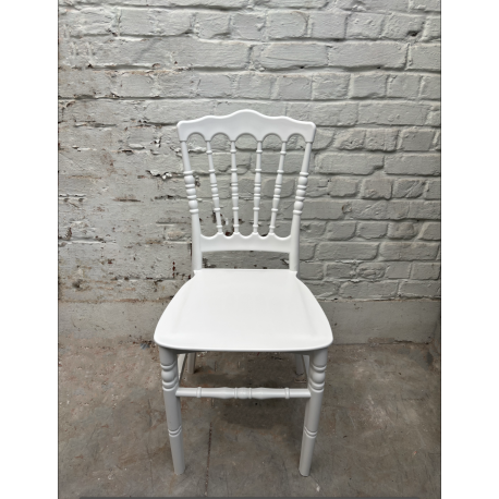 Chaise Napoléon blanche 