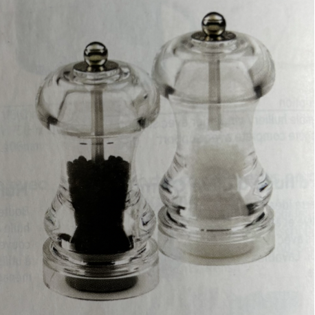 Salière plexi 
