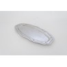 Plat dentelé en inox 60 cm