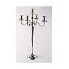 Chandelier 5 branches argent 80cm