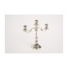 Chandelier 3 branches argent 35cm