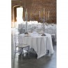 Nappe blanche en coton  280/ 160 cm 