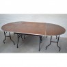 Table ovale 6,6/1,5 M 