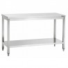Table de travail en inox