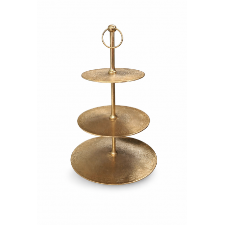 présentoir 3 E or 70 cm 