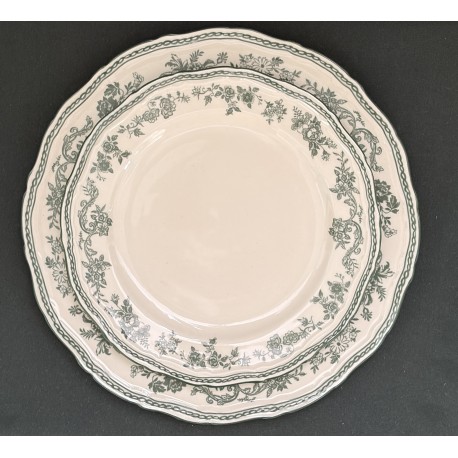 Assiette Zara 21 verte 